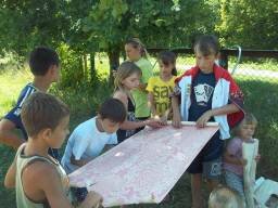 Гра "Загублений світ" - дитячий християнський табір у селі Богданівка, Яготинського району